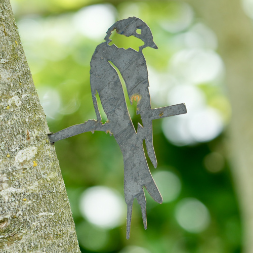 Metalbird Vogel aus Cortenstahl - kleine Schwalbe