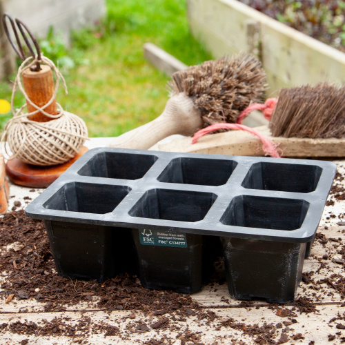 Wildlife World sprout tray in natural rubber -...