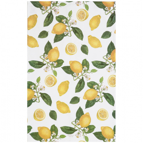 Koustrup & Co. eco tea towel - lemons