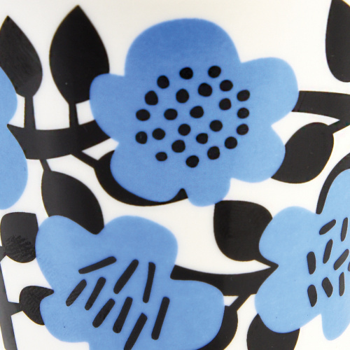 Rex London porcelænskop - blå blomster