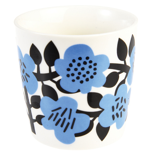 Rex London porcelænskop - blå blomster
