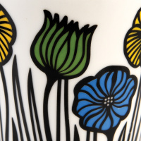 Rex London porcelænskop - blomster