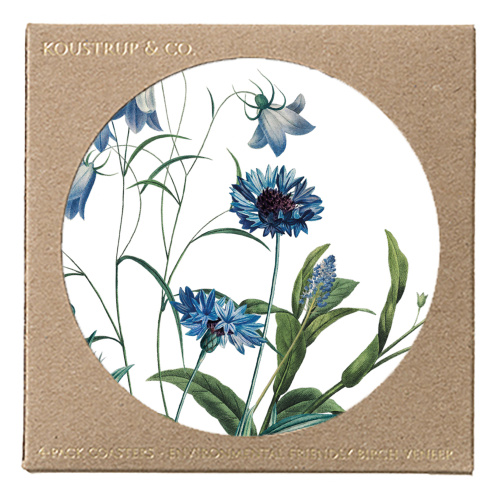 Jim Lyngvild glasbrikker - Blue Flower Garden
