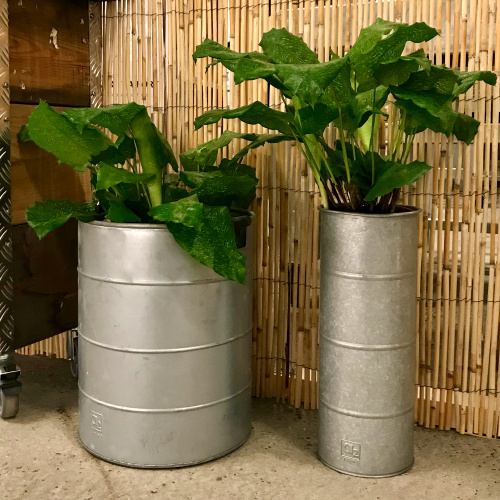A2 Living plant bucket, Ø26 - galvanized