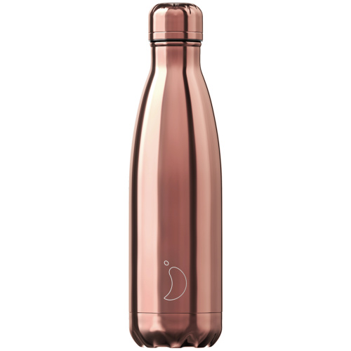 Chilly's thermo drinkfles - Rosé goud