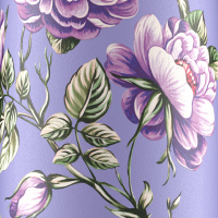Chilly's termo drikkeflaske - Violette roser