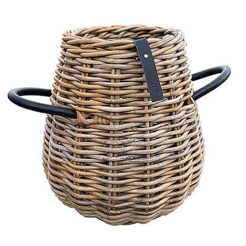 A2 Living rattan basket, pear-shaped - Ø30 x 29