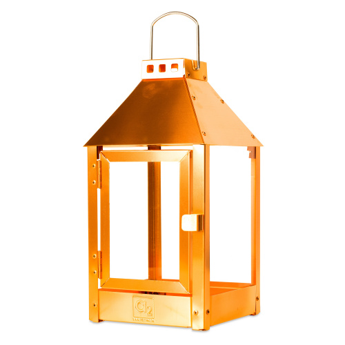 A2 Living lantern in real copper - 33 cm