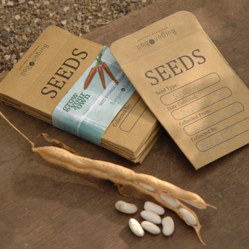 Burgon & Ball seed bags for plant seeds, 12 pcs.