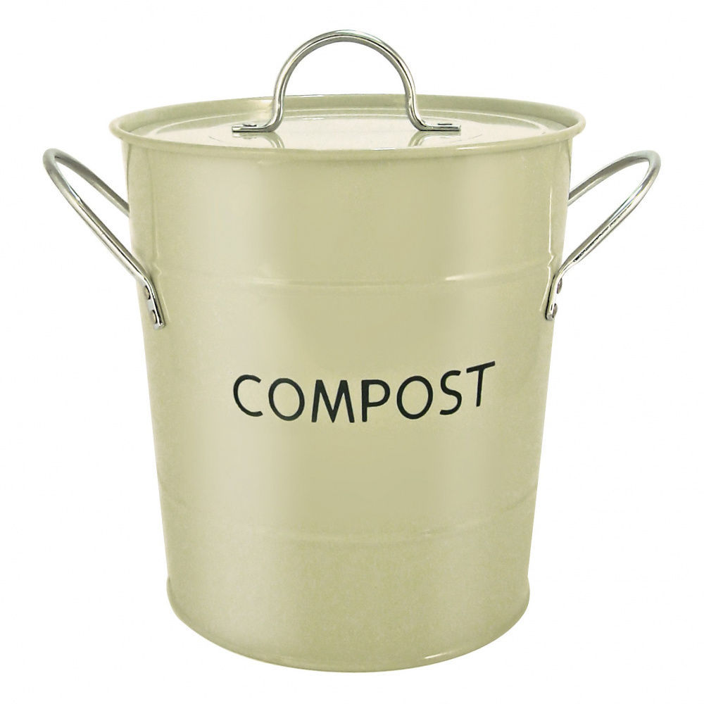 Eddingtons kompostspand, 2,8 L - salviegrøn