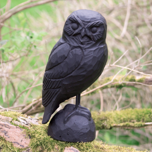 Wildlife Garden cast iron bird - owl