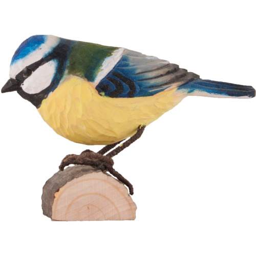 Wildlife Garden Vögel aus Holz Blaumeise