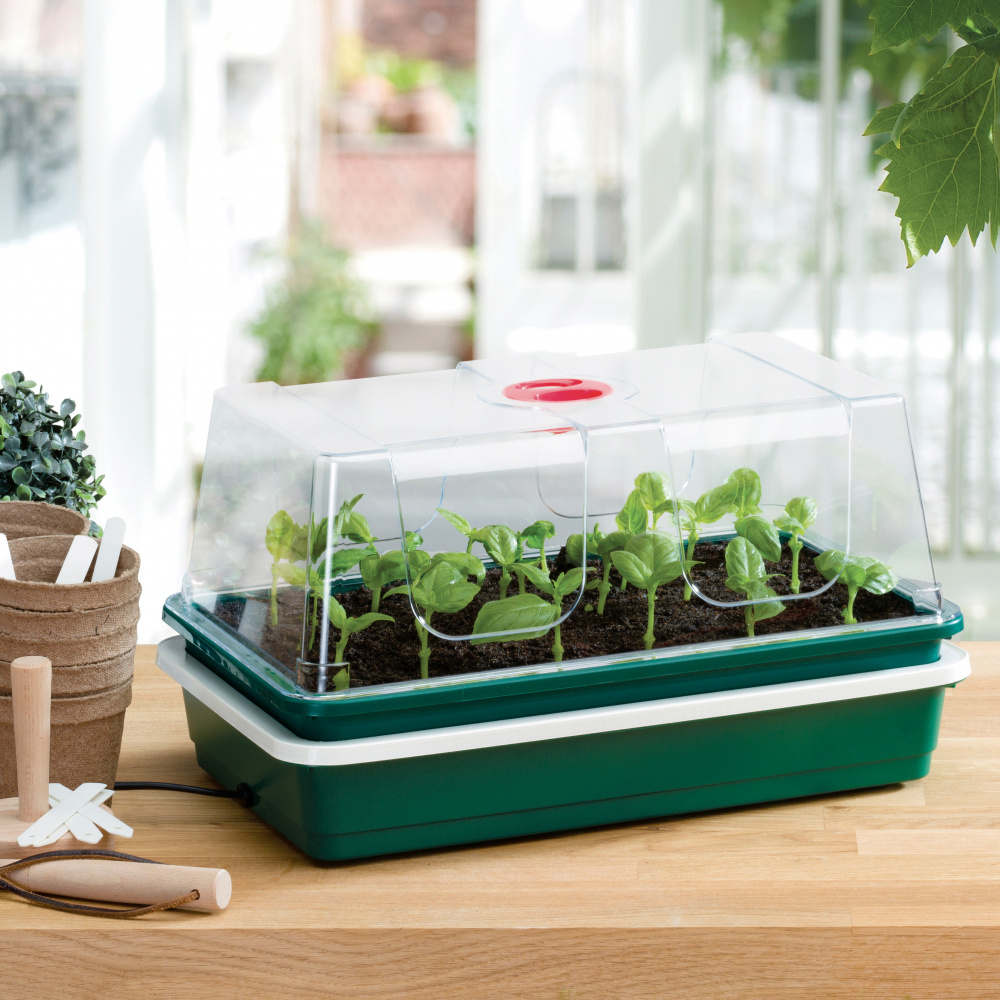 Garland mini greenhouse with heat - 1 tray