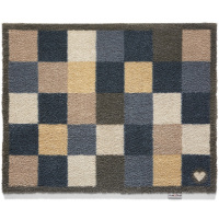 Hug Rug eco door mat, 65x85 - Squares