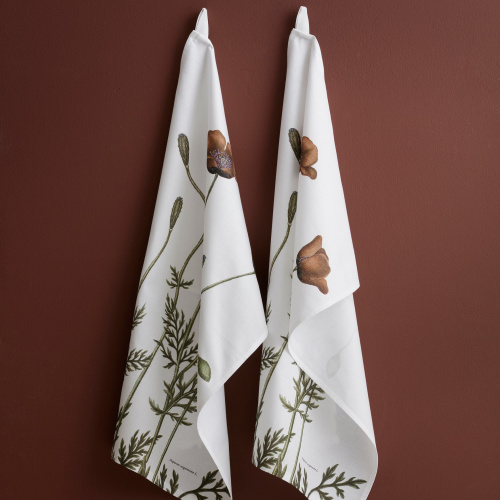 Koustrup & Co. eco tea towel - club poppy