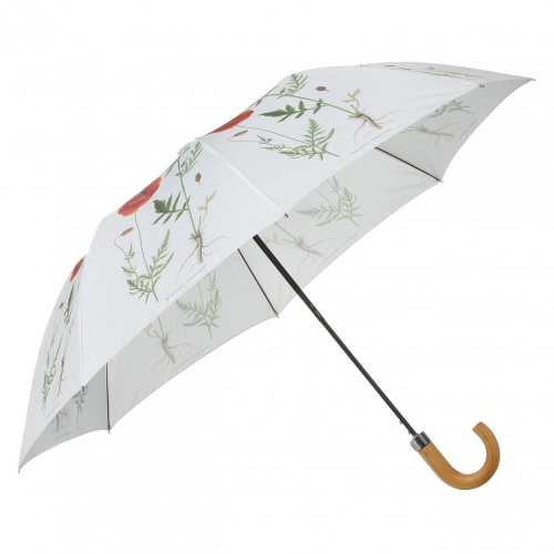 Koustrup & Co. folding umbrella with corn poppy