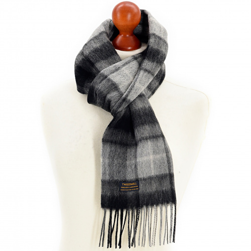 Tweedmill scarf in lambswool - Gray Buchanan