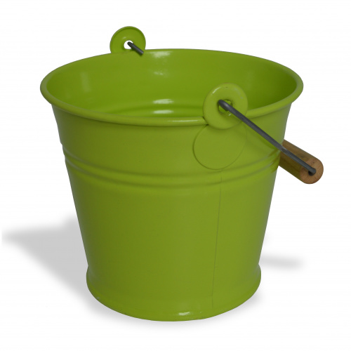 Zinc & Jardin 1.5 L bucket with handle - green