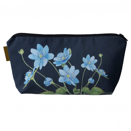 Koustrup & Co. cosmetic bag with bottom - blue...