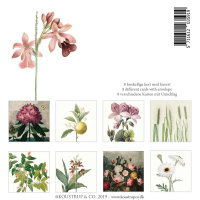 Koustrup & Co. kortmappe - kongelige blomster