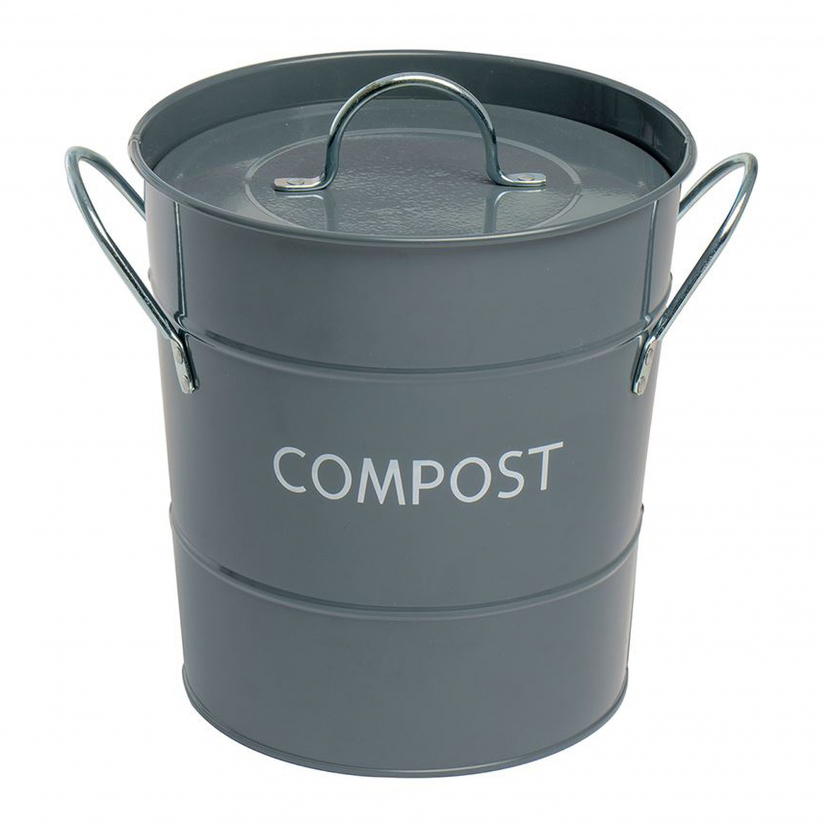 Eddingtons kompostspand, 2,8 L - grå