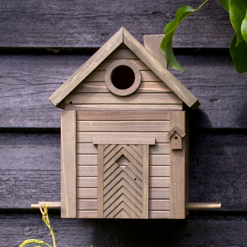 Wildlife Garden nest box / automatic feeder -...